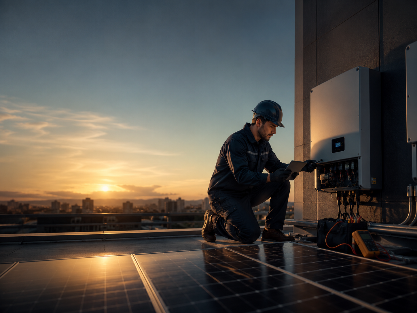 Optimización y mantención de sistema fotovoltaico